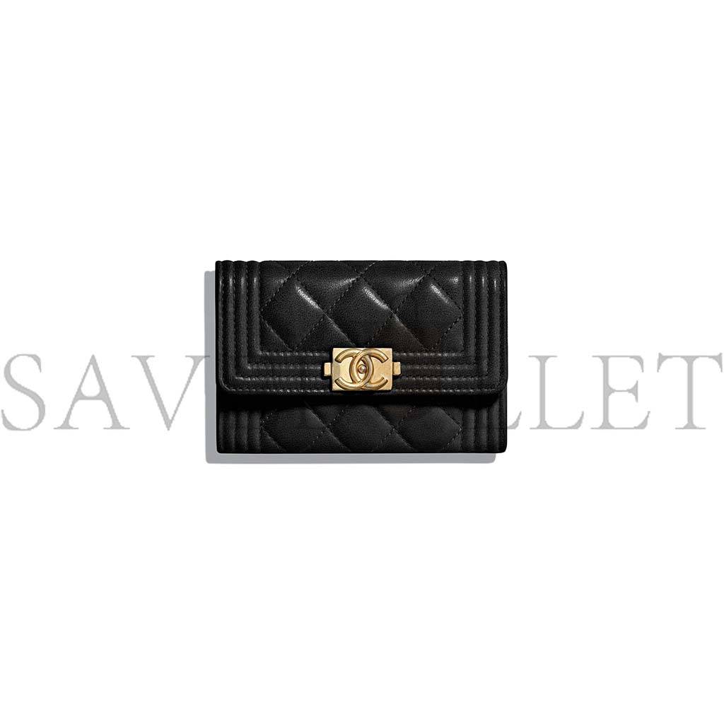 Ch*el boy Ch*el flap card holder a80603 y07659 94305 (11.3*7.5*2.1cm)